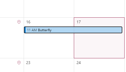 A calendar with a blue lineDescription automatically generated with medium confidence