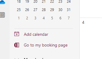 A screenshot of a calendarDescription automatically generated